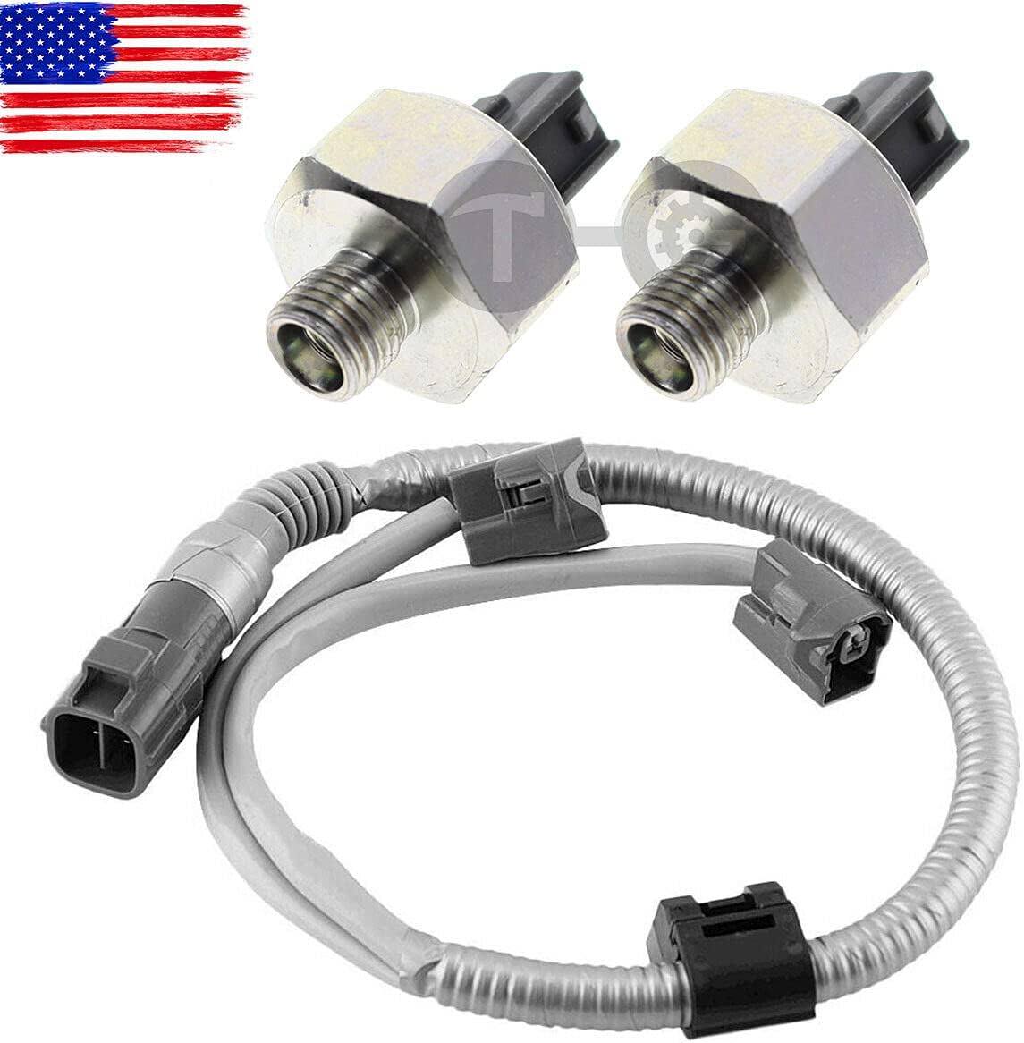 2 Knock Sensors & harness 8961512090 for Avalon ES300