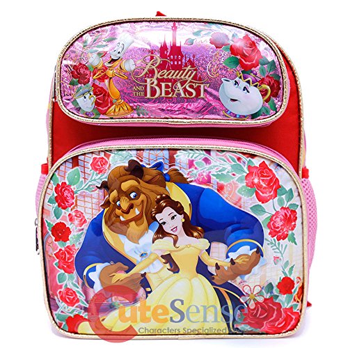 Mochila pequeña: Disney   Bella y la Bestia   Belle 12  Rosa 699376