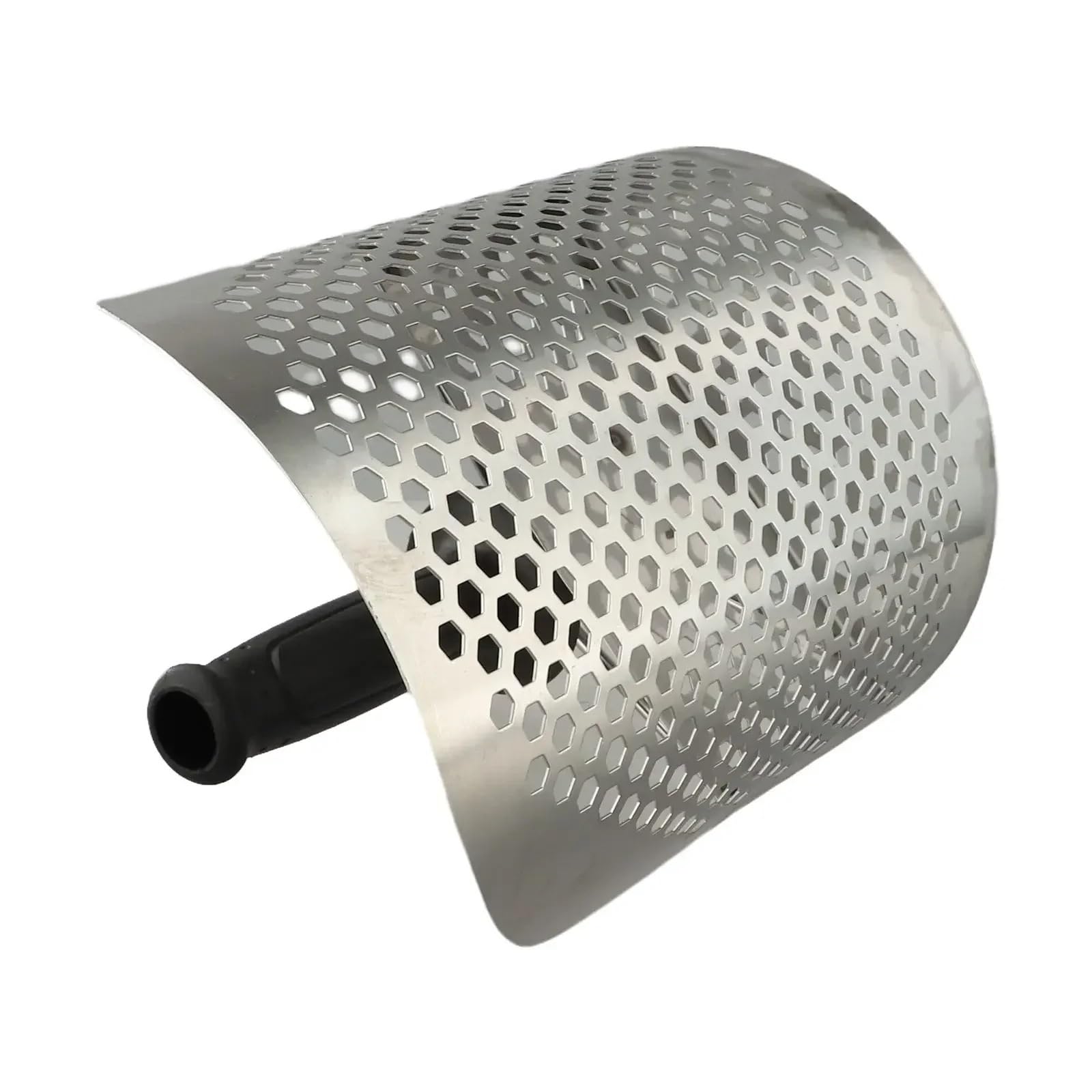 Rastrillo per pulci di sabbia Pala in acciaio inossidabile con manico lungo, pala for sabbia in , setacciatura della , esplorazione spiaggia(4 sections)