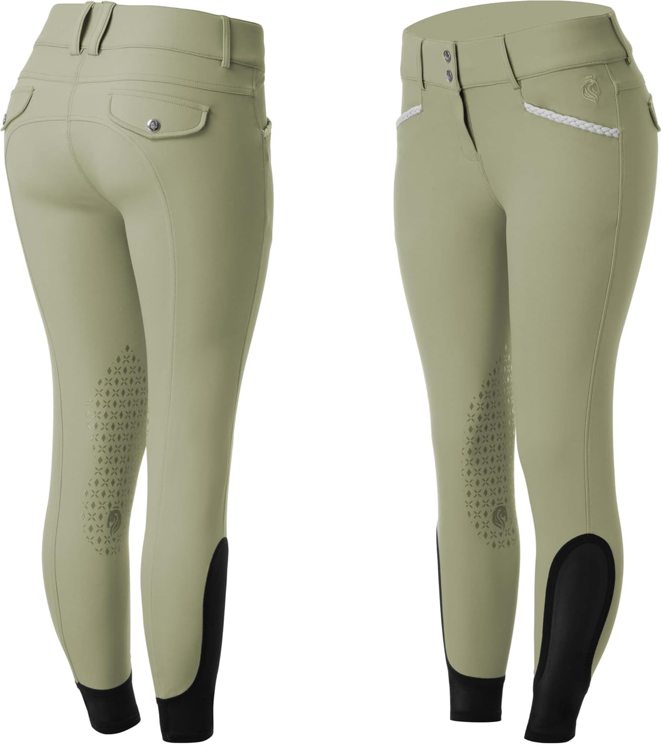 Equinavia Madeleine Womens Knee Patch Breeches | Meryl Fabric