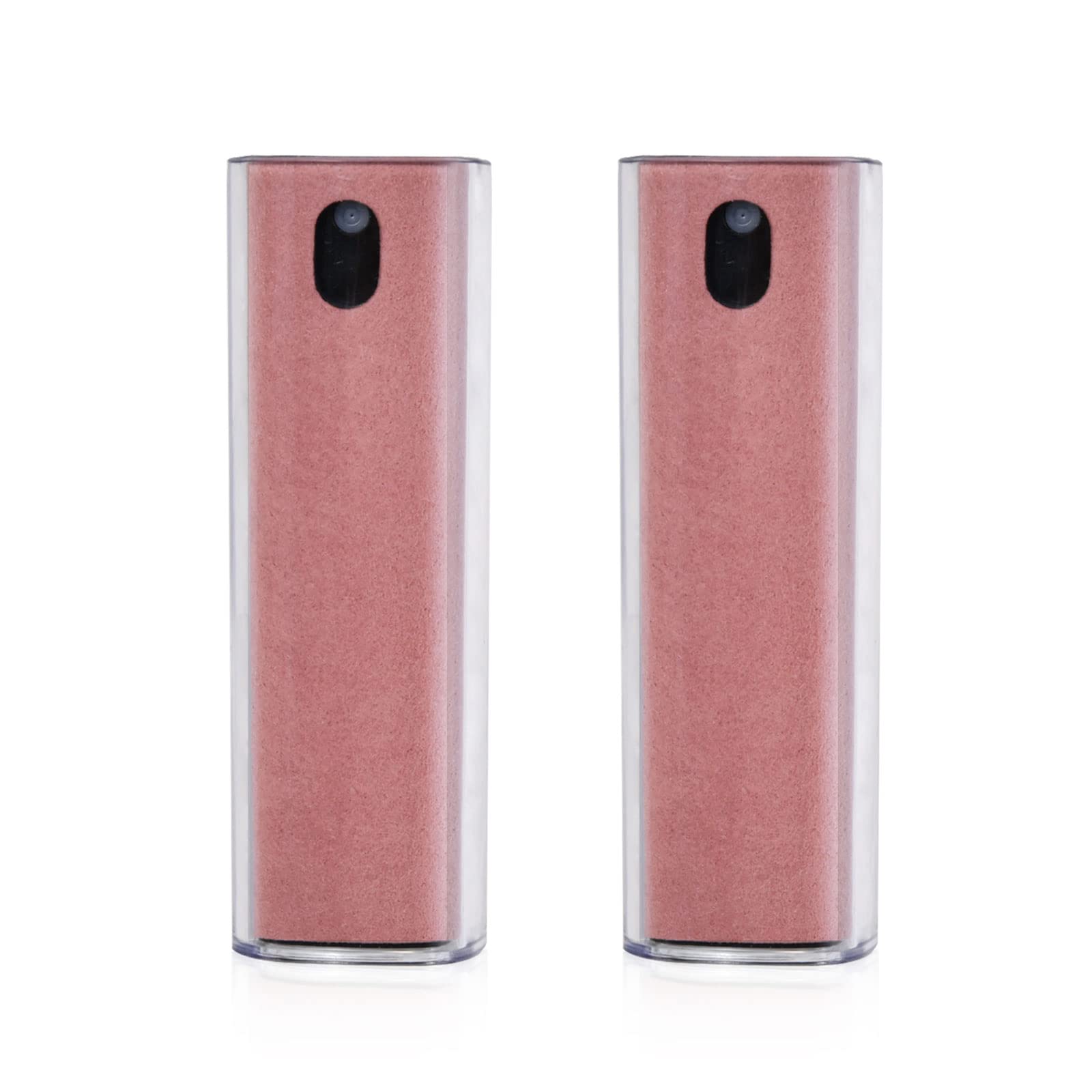 Fingerprint Proof Screen Cleaner 2PCS, Screen Cleaner Touchscreen Mist Spray for Electronic Smart Phone TV, Laptop, , PC, Computer Monitor LCD Flat Screens（Pink）