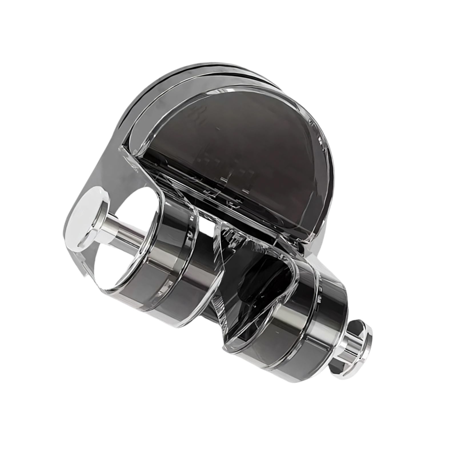 Zbiianxer Black Strong Suction Shower Head Holder Not Drill Installation Adjustable Angles Abs Component For Bathroom Strong Suction Stand