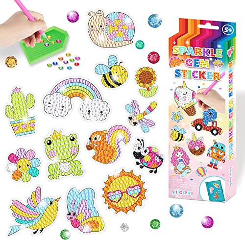 Lot de 25 autocollants pour enfants à partir de 8 ans - Cadeau créatif pour les filles de 7 à 8 à 9 à 1012 ans Cover