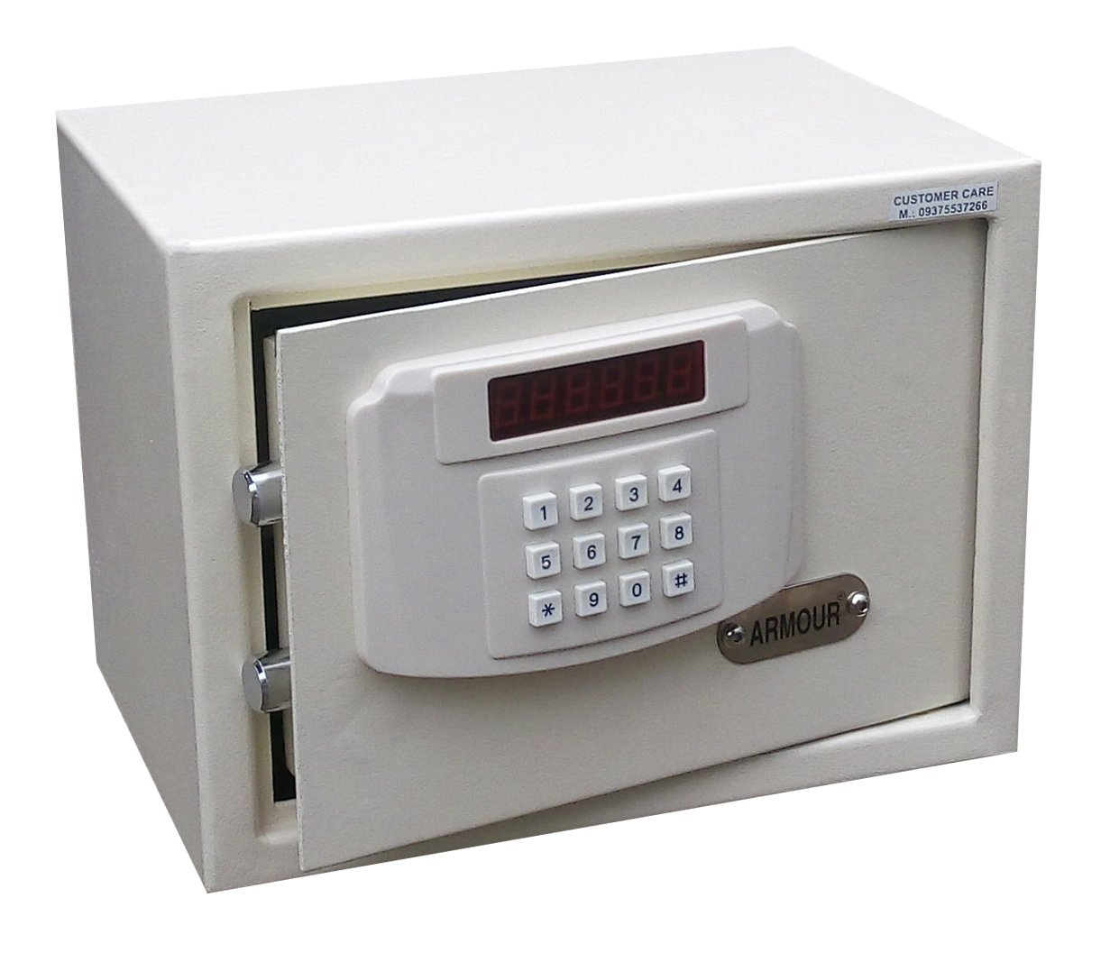 ARMOUR Nano Electronic Money Safe with Digital Display Lock (12x9x9 IN, 11L) - Motorized Locking/Unlocking, Money Bag for Cash Safe Hidden, Locker for Home & Office