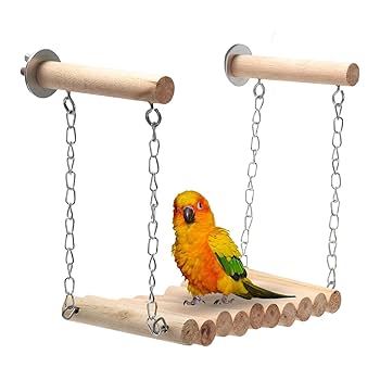 27　自然素材　ブランコ(大)インコ　バードトイ　止まり木 ご注文ページ 自然素材 ブランコ(大)インコ バードトイ 止まり木