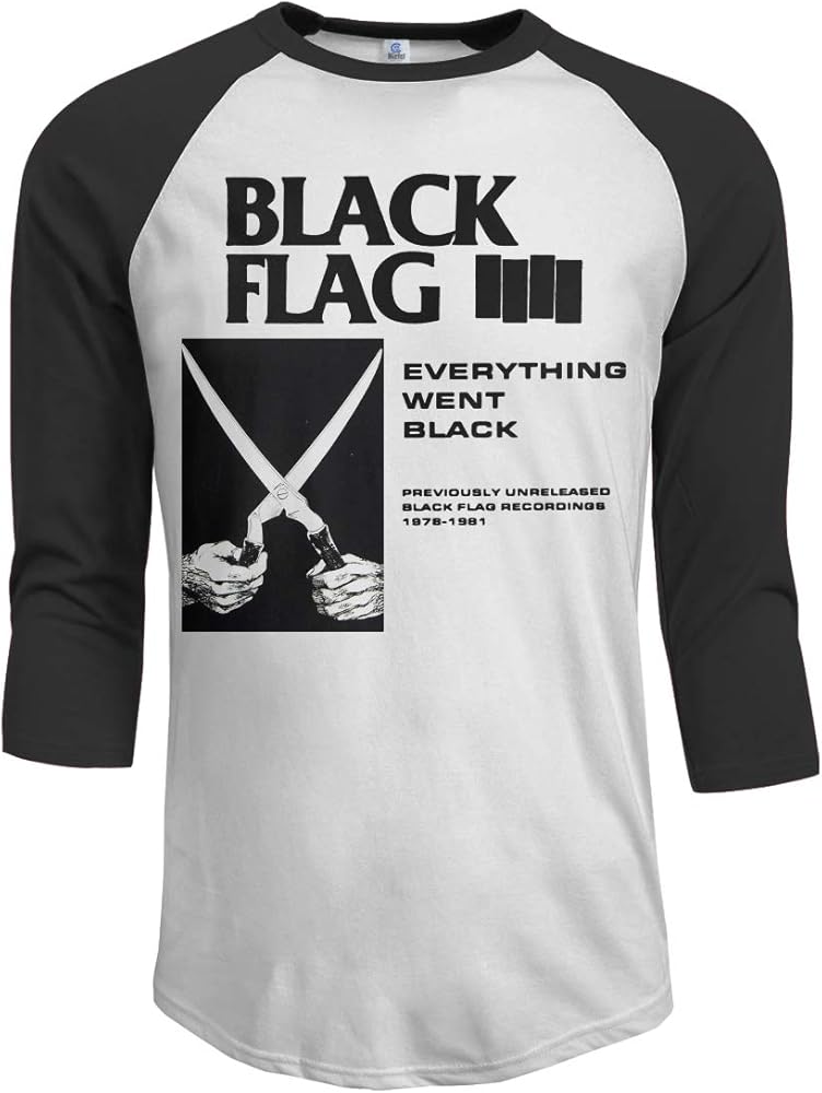Black flag t shirt amazon Clearance