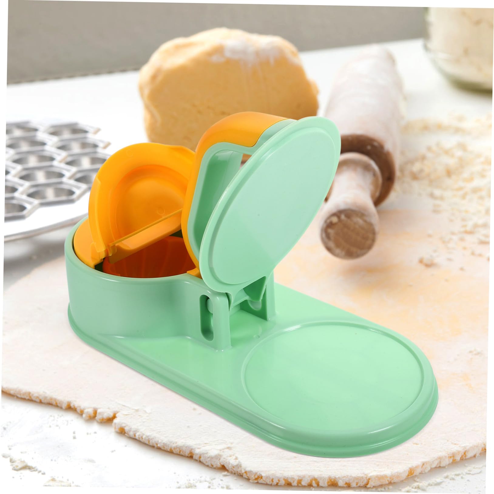 Garneck 5 Pz produttore di gnocchi venditore attrezzo macchina gnocco siopao set cucina attrezzi cucina ravioli tortillero stampo per involucri di gnocchi creatore di gnocchi portatile AbS