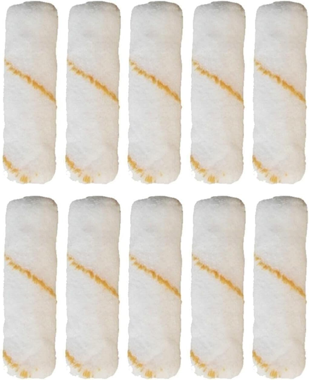 Orret Home 10 Adet Parmak Rulo Yedeği,Boya Ve Badana İçin 10 Cm Parmak Rulo Yedeği,Boya Badana Fırçası