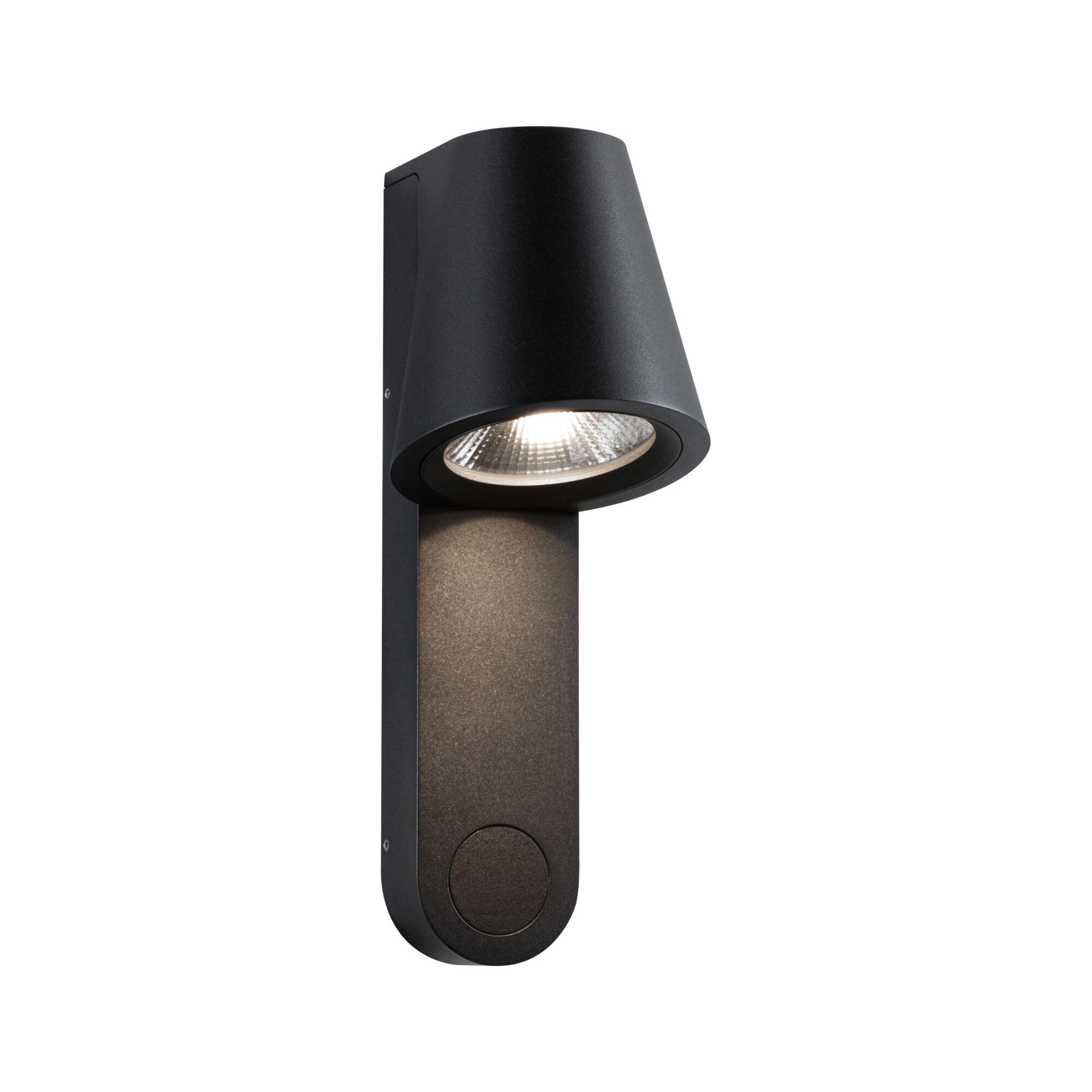 Paulmann 94862 LED Outdoor wall luminaire Caissa Motion Sensor with high Frequency Sensor IP44 105x127 mm 3000K 9W 700lm 230V 65° Anthracite