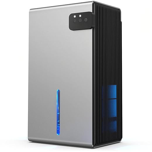 SIMSEN 95oz Dehumidifiers for Home, 7000 Cubic Feet(720 sq ft) Quiet Dehumidifier for Home with Drain Hose and 2 Working Modes, Portable Small Dehumidifiers for Bedroom Bathroom Basements Closet RV