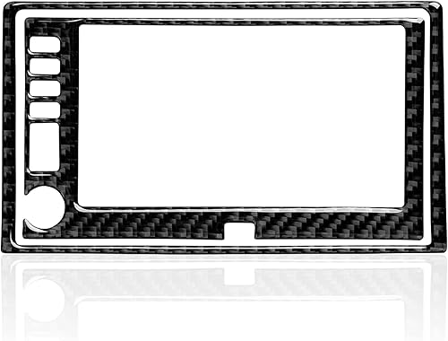 Miniatura 4 de Adhesivo para panel de CD de consola central de automóvil, cubierta interior de fibra de carbono para Chevrolet Corvette C6 Z06  C6 ZR1  C6 Grand