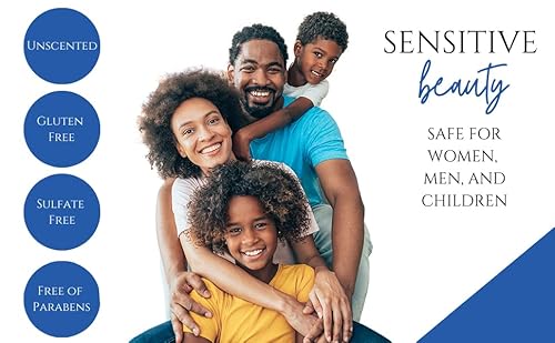 Fragfre Intense Hydrating Shampoo 8 Oz - Fragrance Free Hypoallergenic Sulfate Free Moisturizing Shampoo - Safe On Colors And Sensitive Scalps - Strenghtens Dry Hairs And Split-Ends - Vegan Gluten Free Cruelty Free #TOP4