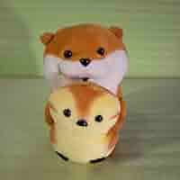 可愛い嘘のカワウソ　ぬいぐるみ　限定　レア　ぬんちゃん 可愛い嘘のカワウソ プリンちゃん追いかけマスコット | 商品で