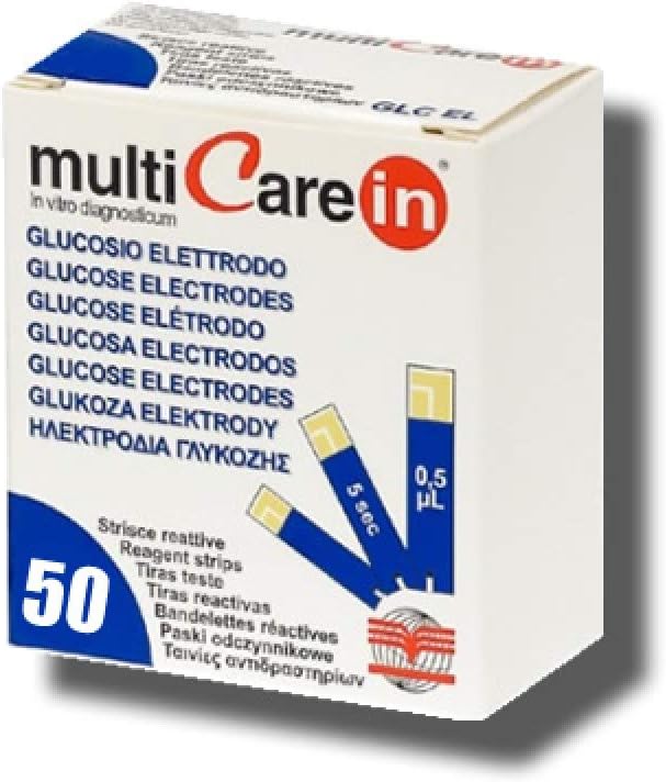Multicare (Old) Glucose Test Strips – Pack of 50