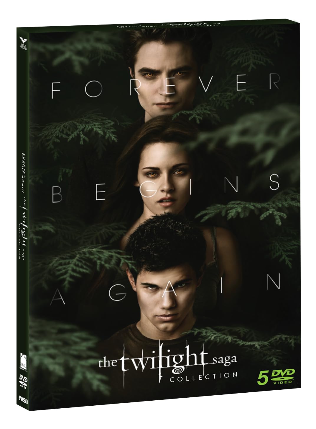 Cofanetto The Twilight Saga: Forever Begins Again - Dvd (5 Dvd)