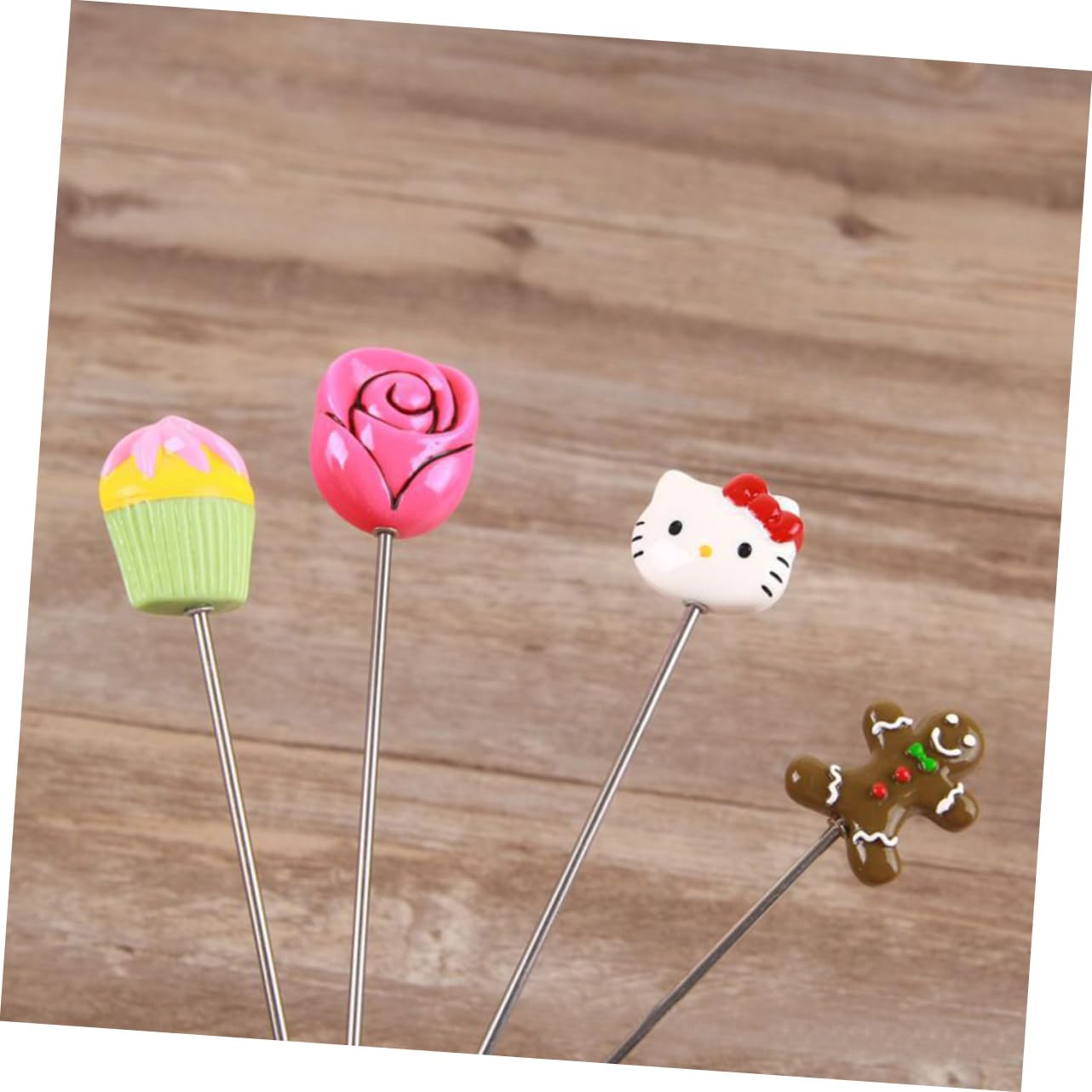 Garneck Long Stirring Rod Cake Testing Tool Baking Accessories Stainless Steel for Cake Taster and Baking