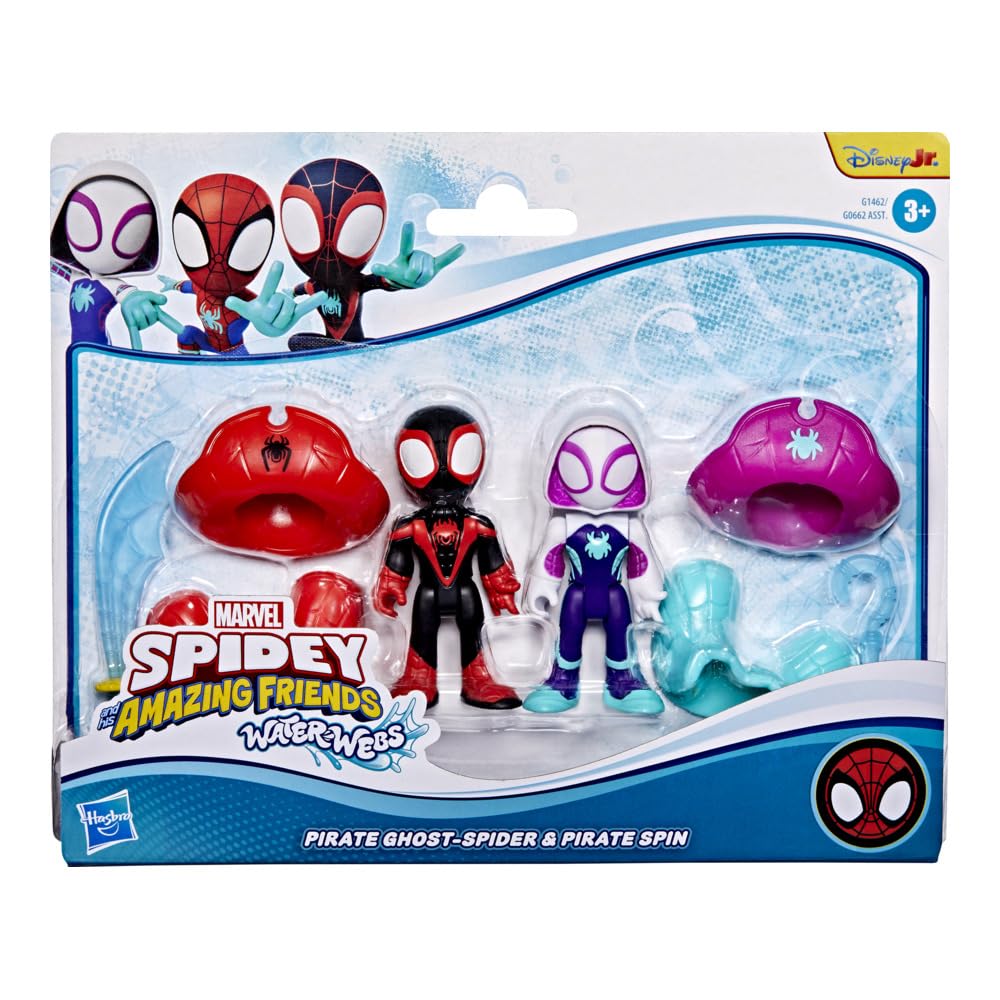 Marvel Spidey and his Amazing Friends Water-Webs Pirate Spin