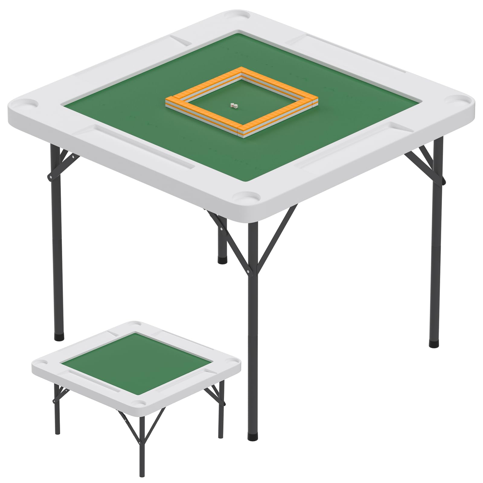 Amazon | 麻雀卓 折り畳み式 雀台 折り畳みテーブル 雀卓 小型