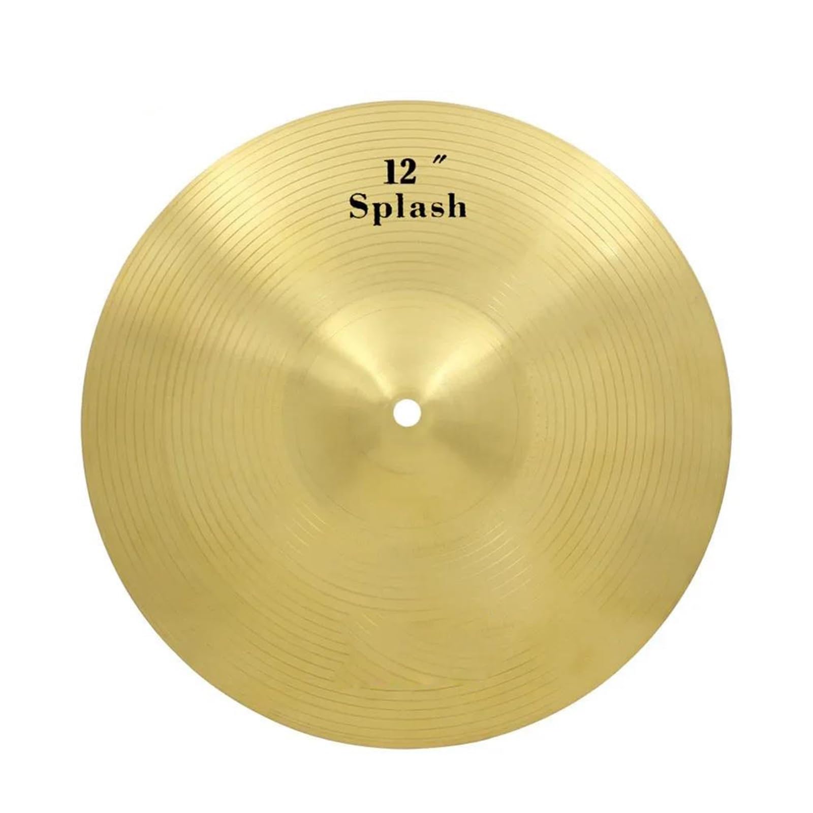 Profesjonalna Talerz 8 12 14 16 Calowy Bęben Mosiężne Talerze Perkusja Splash Crash Hi Hat Akcesoria Narzędziowe Dla Początkujących(12 Inch)