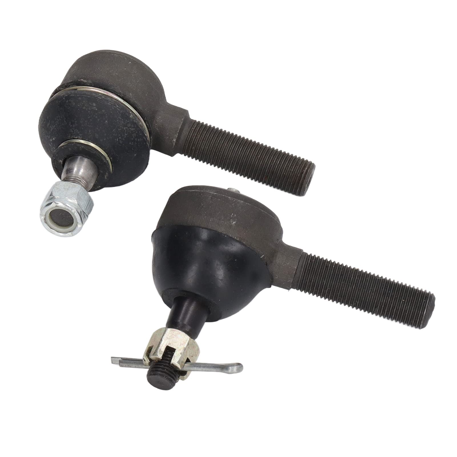 2 pezzi di testina del tirante dello sterzo 7539 7540 per carrello Club Car DS a gas ed elettrico 1976–2008, ricambio del collegamento dello sterzo lato conducente e lato