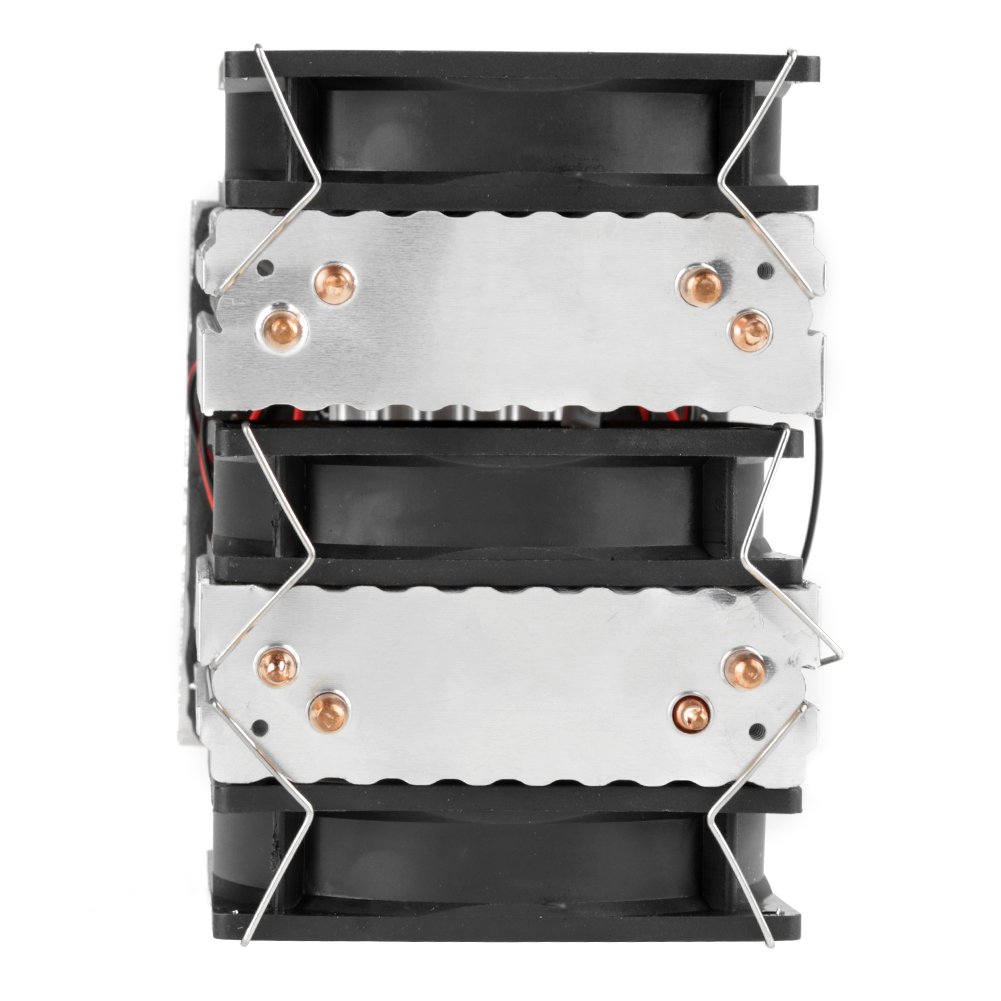 Dispositivo di raffreddamento termoelettrico, kit di raffreddamento a semiconduttore di refrigerazione termoelettrica Peltier fai te, condizionatore mini frigorifero 12V 10A