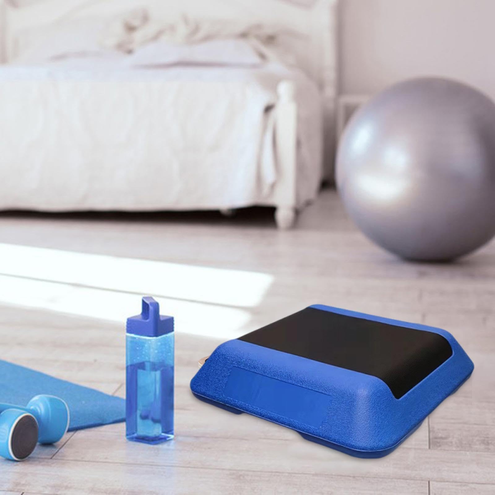 Stepper Aerobico per Fitness, Superficie Antiscivolo, Piattaforma per Il Rafforzamento Delle Gambe, Attrezzatura Portatile in Polipropilene, Adatta Pe