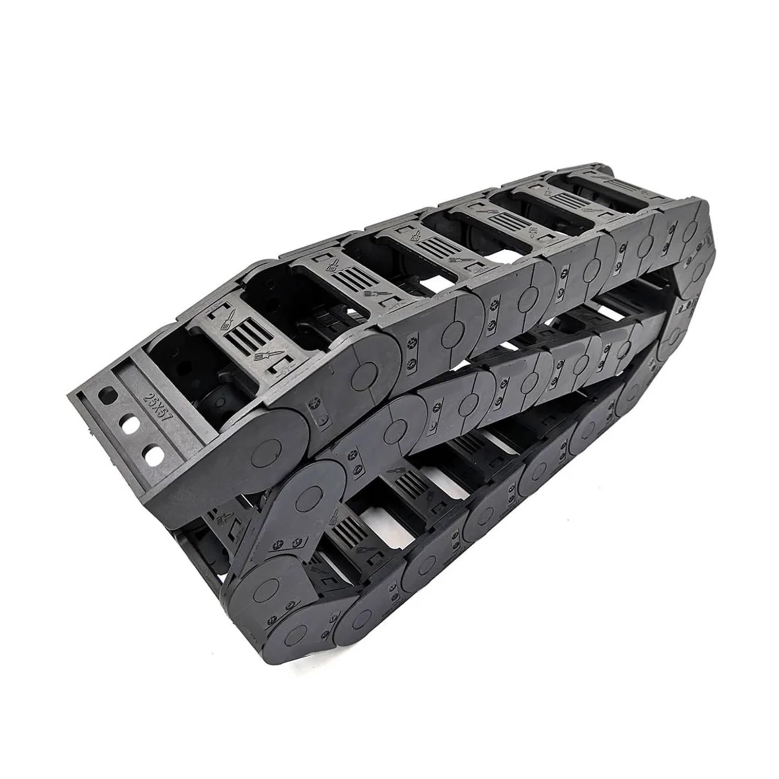 Schleppketten 1 stück 1 Meter 25 Serie Schleppkette Draht for CNC Router Werkzeugmaschinen Übertragung(R150,25x77 mm)