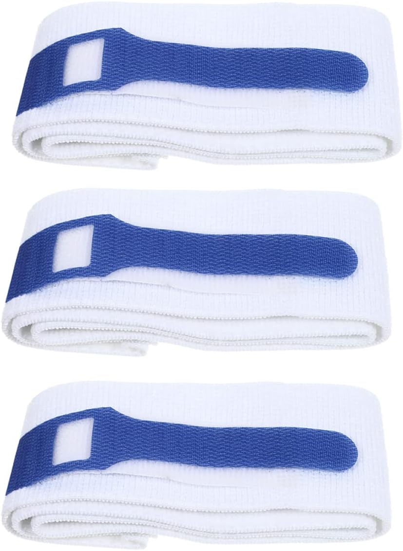 Healvian Elastic Catheter Band 3pcs Bands Fixing Straps Catheter Leg