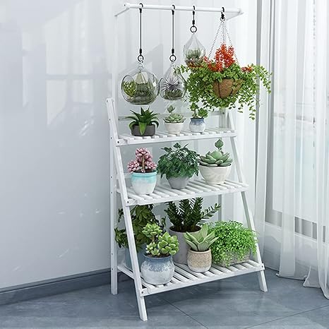 Amazon Co Jp Kavas フラワースタンド フラワーポットホルダー 立体感 観葉植物ラック 盆栽スタンド スタイリッシュ 屋外室内 大きいサイズ 組み立て簡単 取り付けツール付き Diy 工具 ガーデン