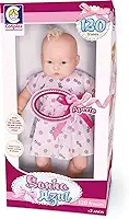 Boneca Bolofos 120 Frases sem Cabelo Cotiplás Rosa