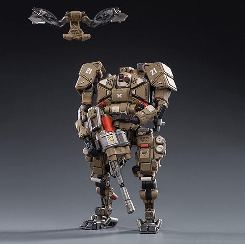 Miniatura 2 de Pipigirl Figura de acción de soldado Mecha extraíble 1/18, serie Hurricane, Lord of the Desert Assault Combat Machine Armor Model Kits