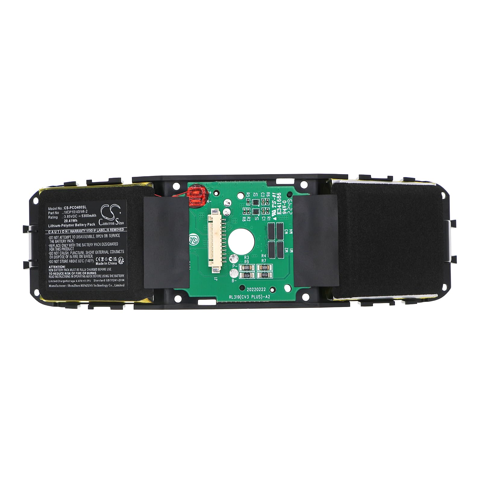 TECHTEK Bateria 5300mAh kompatybilny z [Pico] 4 zastępuje 1ICP10/40/46-2 FBA