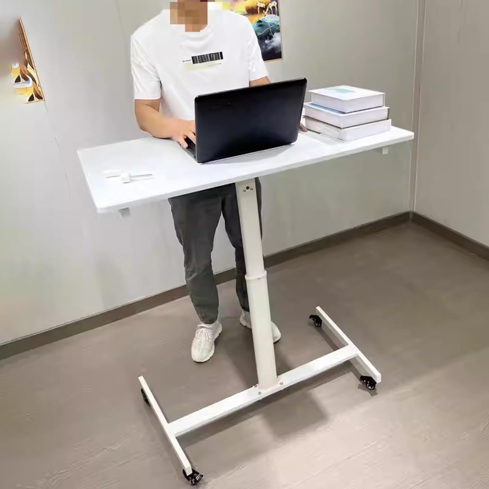 腰痛対策！スタンディングデスク モダンデザイン 高さ調整可能 Amazon.co.jp: スタンディングデスク 腰と背骨の痛みを和らげる