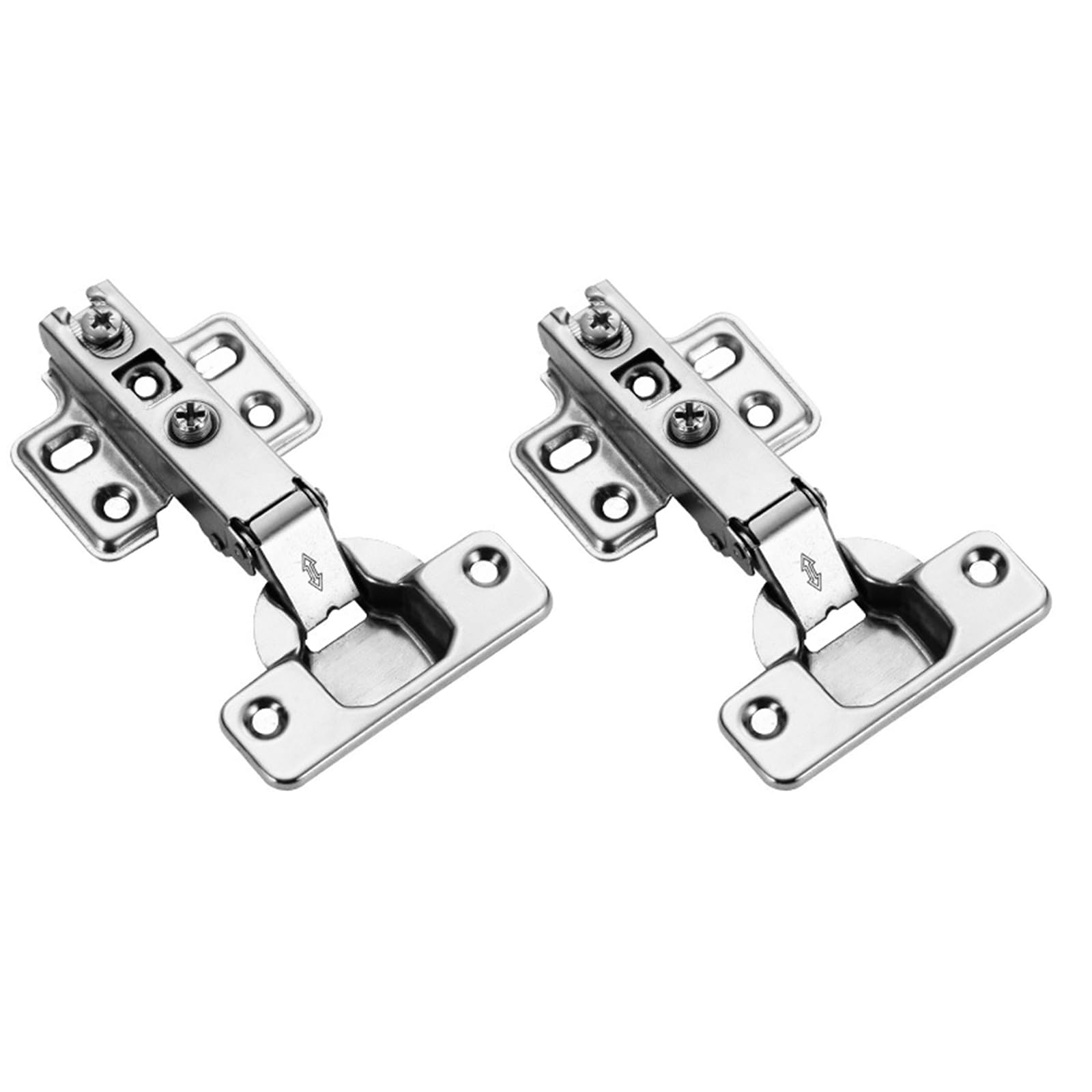 2 PCS Cabinet Hinges Kitchen Cupboard Hinges Full Overlay Door Hinges for Cabinet Door Wardrobe