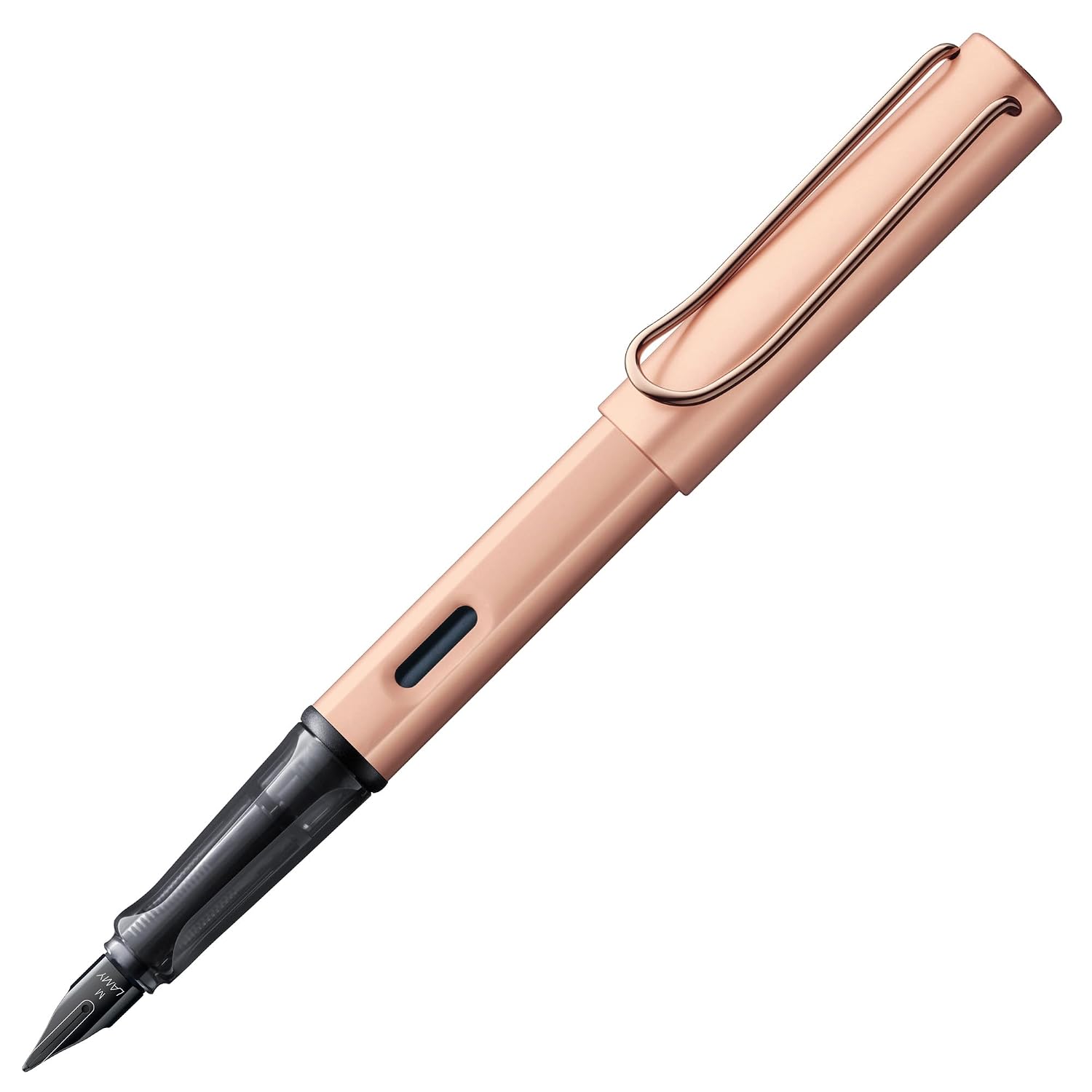 Lamy Lx Rose Gold Fountain Pen Fine Nib with T10 Blue cartridge and Z28 Convertor