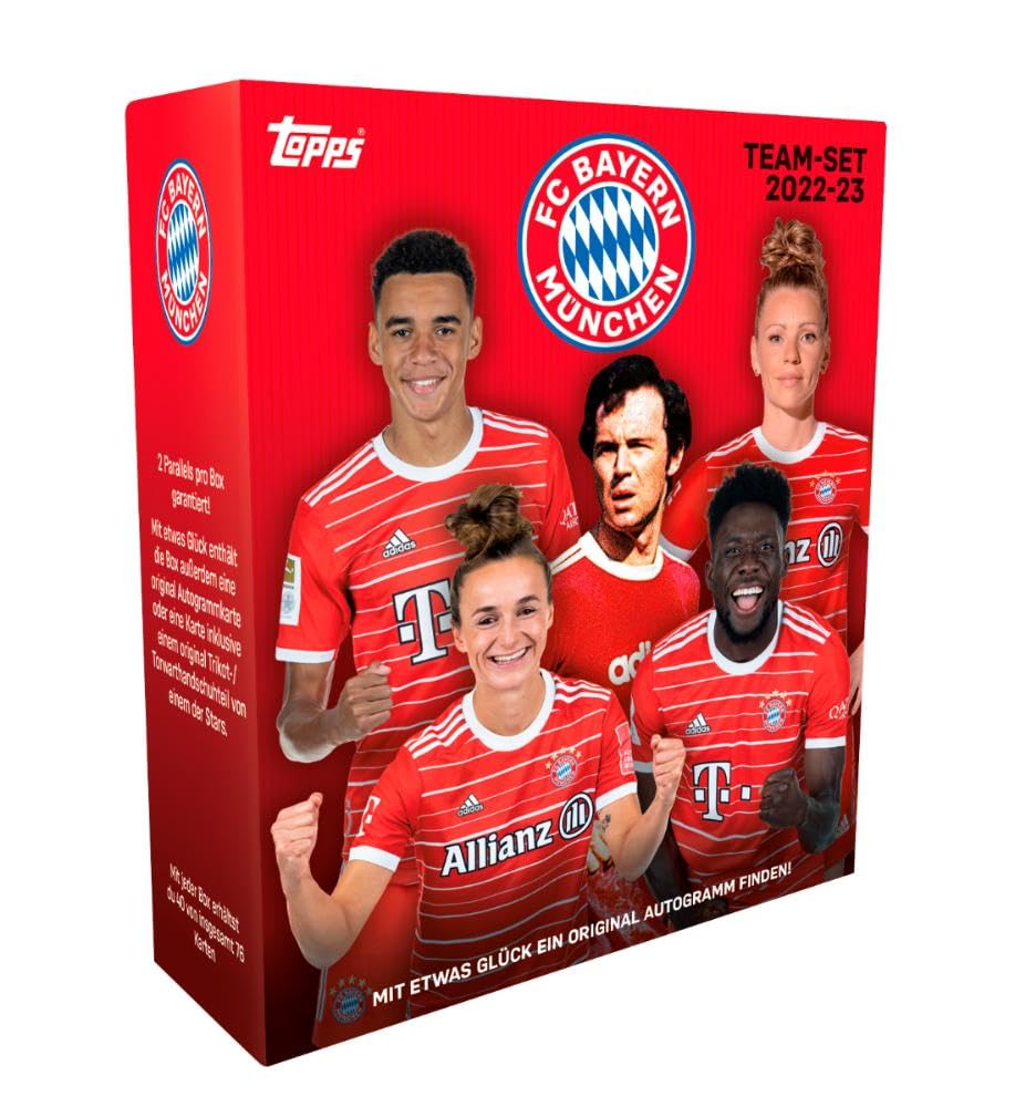 Amazon | 2022/23 Topps FC Bayern Munich Official Team Set