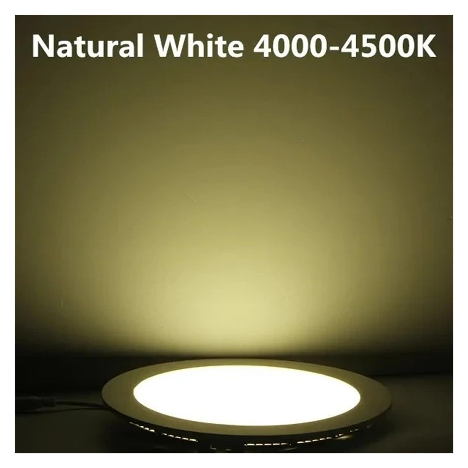 Ultra cienki panel sufitowy z możliwością ściemniania Downlight