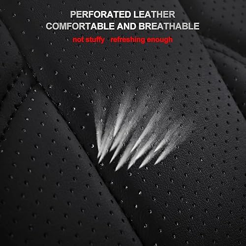 Miniatura 6 de Ruberpig Juego completo de fundas de asiento de automóvil para Dacia Sandero Stepway de cobertura completa, transpirable e impermeable, juego