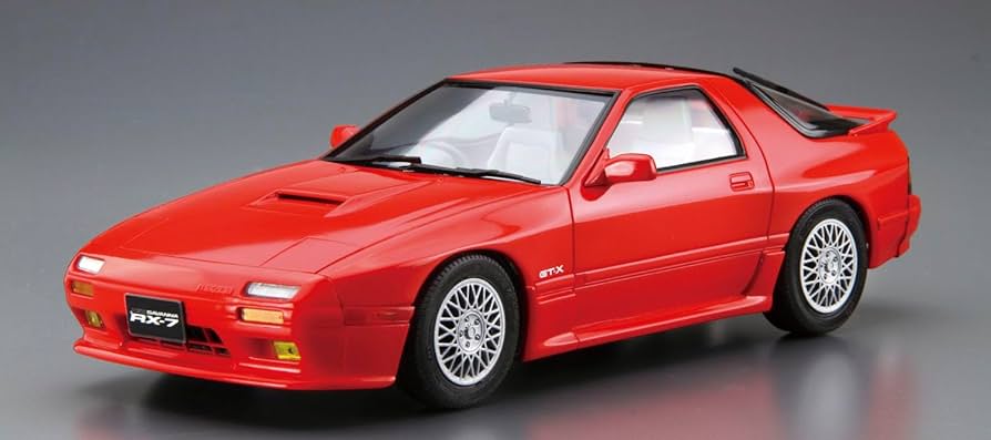 Amazon.com: Mazda FC3S Savanna RX-7 '89 1:24 Scale Model Kit