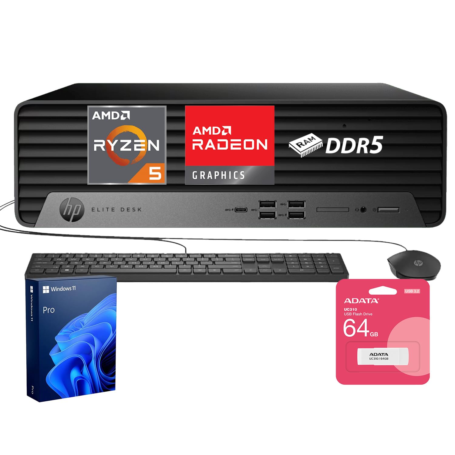 HP EliteDesk office2021 メモリ16G SSD256GB HP EliteDesk 800G5 SFF Refurbished Desktop PC Intel Core i7