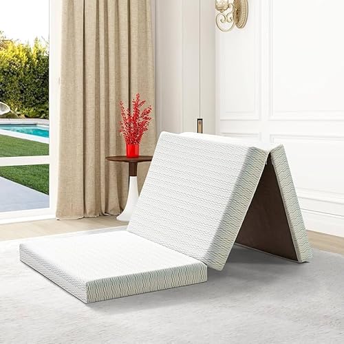 Bed To Go (Foldable) Compressed Foam Mattress 200cm x 80cm x 10cm (Foldable) (Bead To Go One)