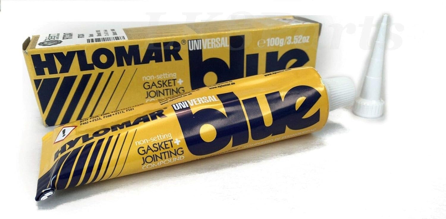 Valco Cincinnati 71283 Hylomar Blue Gasket Marker and Thread Sealant Tube with Nozzle - 100 Grams : Automotive