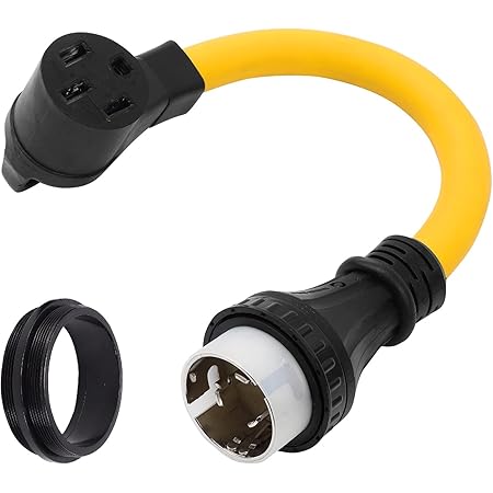 AC WORKS 6-50 Welder Adapter (CS6365/ SS2-50 50A 4-Wires Locking to 6