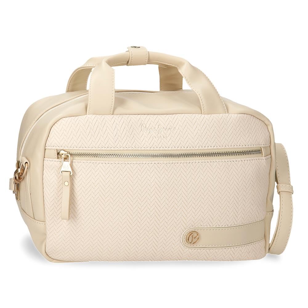 Pepe Jeans Sprig, mochila casual de mujer, bolso de mano, monederos y carteras, Sistema RFID, Piel Sintética de Joumma Bags