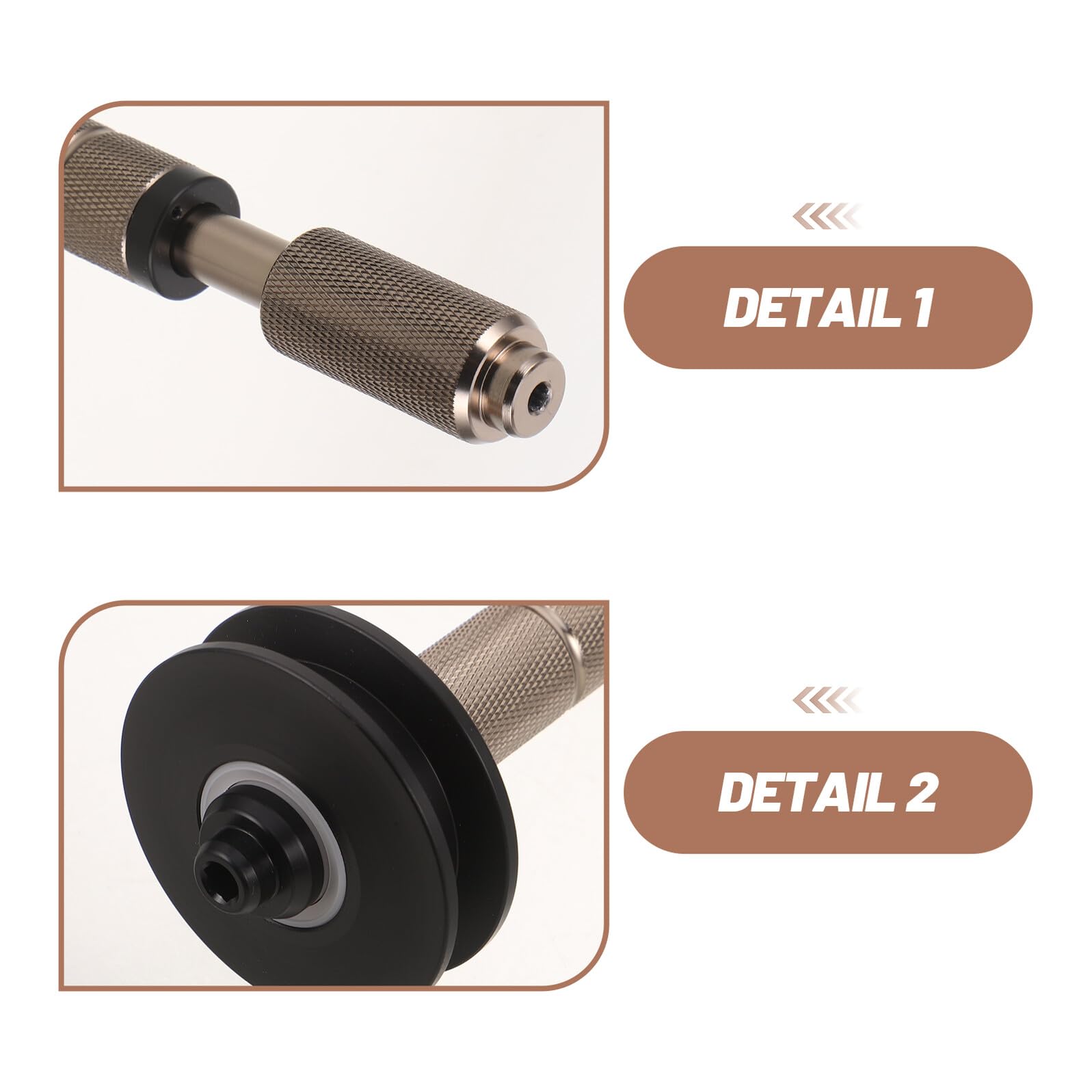 ORFOFE Cadena Tensor de Aleación para de Aluminio de Bicicleta Limpieza