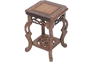 Zerodeko Decorative Stool: Graceful Elegance for Plant Displays and Beyond