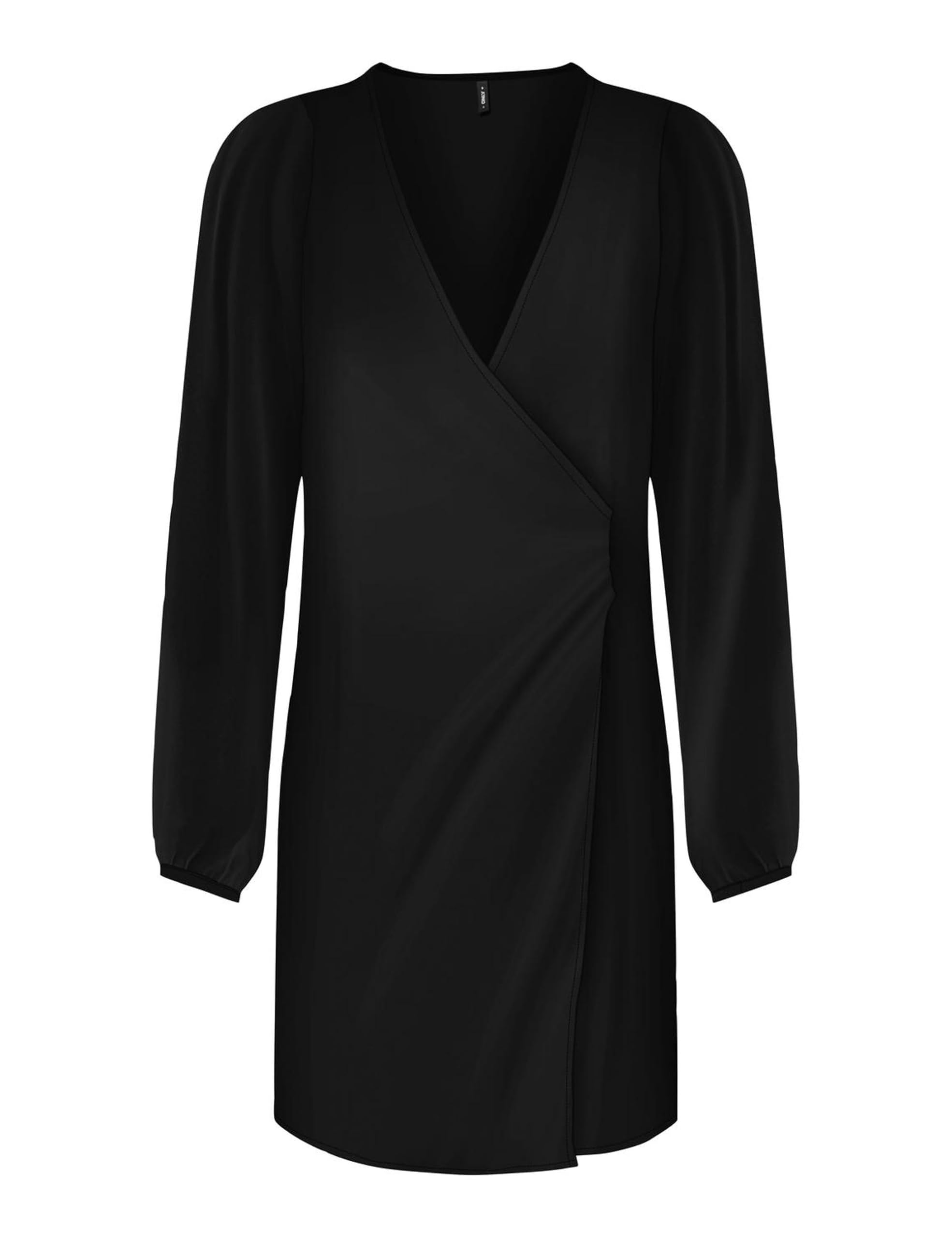 Onlalma Life VIS L/S Gina Dress Solid, Black, S