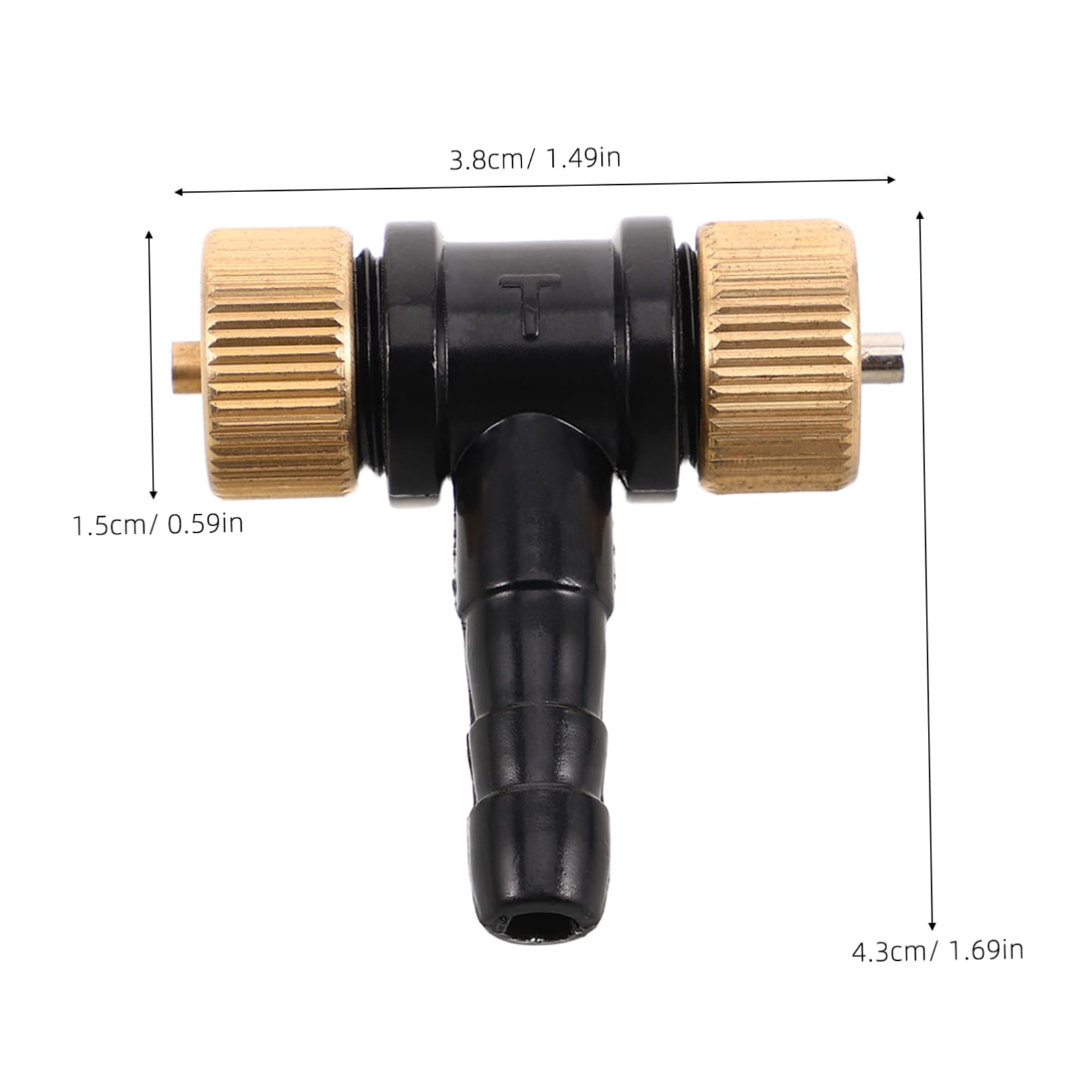 FELTECHELECTR Car Inflatable Nozzle Tire Valve Extension Leakproof Inflator Nozzle Air Chuck with Pressure Gauge Tire Air Chuck Adapter Swivel Fittings Tire Valve Nozzle Swivel Air Chuck Metal