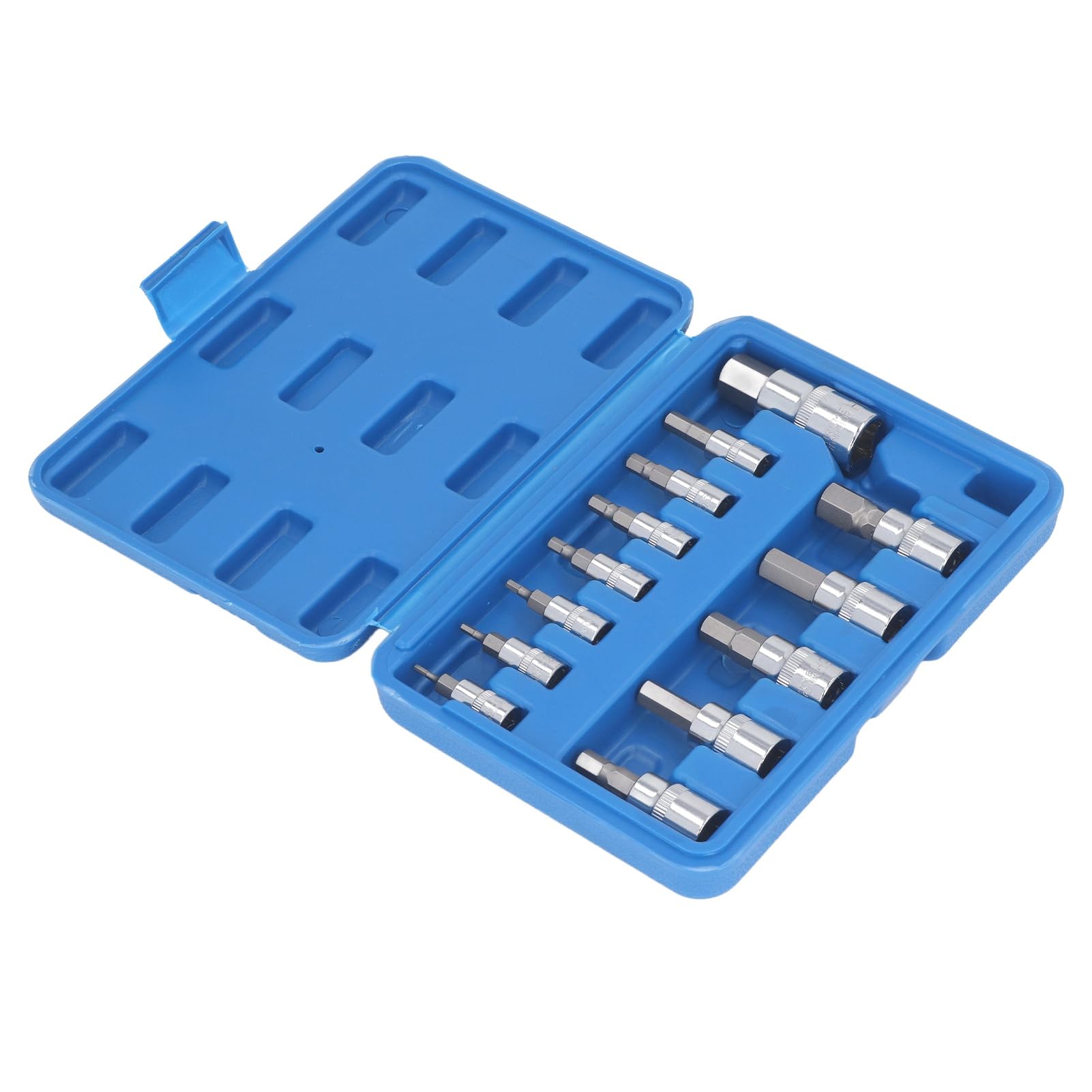 Juego de llaves de vaso con punta hexagonal con accionamiento de 1/4 3/8 y 1/2 pulgadas