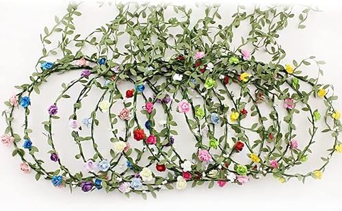 Miniatura 8 de Cinta de hojas verdes, cuerda de hojas para guirnaldas, manualidades, envoltura de regalos, fiestas, bodas, decoración del hogar, 656 pies328